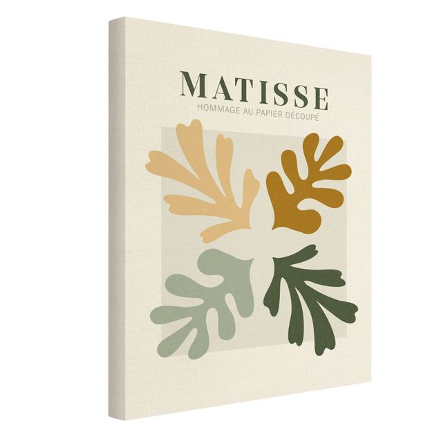 Bilder für die Wand Matisse Interpretation - Blätter