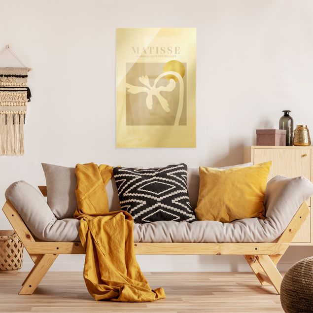 Schöne Wandbilder Matisse Interpretation - Palme und Sonne