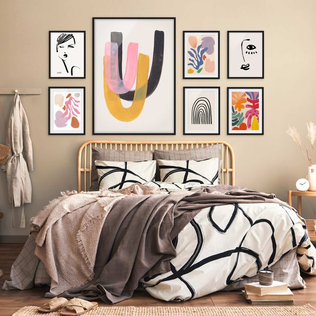 Wandbilder abstrakt Matisse mon Amour