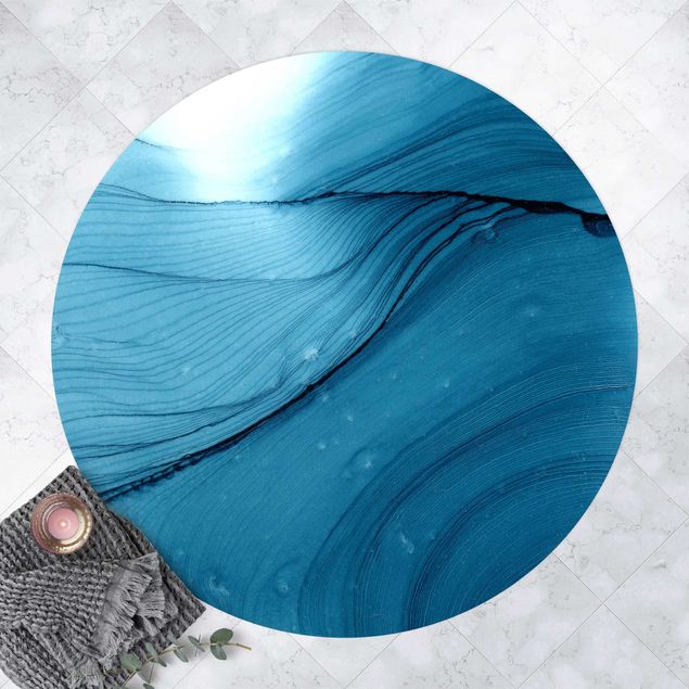 Teppiche Meliertes Blau
