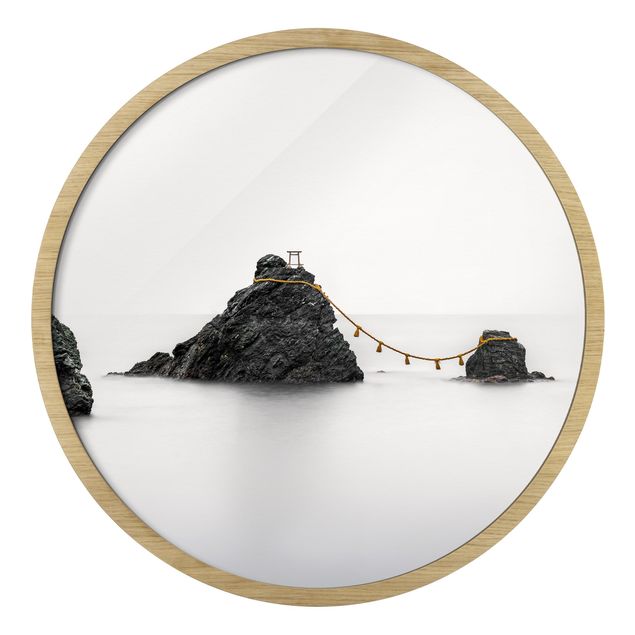 Bilder mit Rahmen Meoto Iwa - die verheirateten Felsen