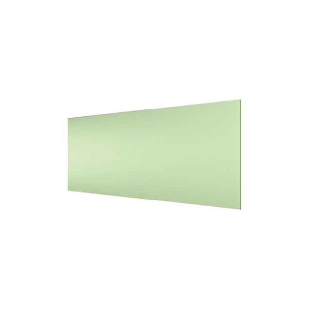 Glasbild - Mint - Panorama 5:2