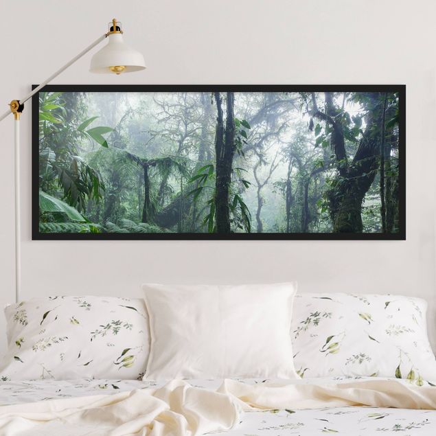 Landschaftsbilder mit Rahmen Monteverde Nebelwald