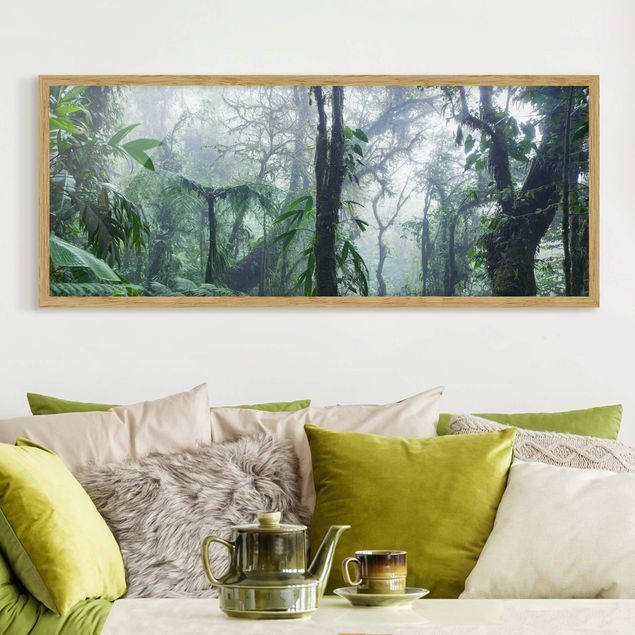 Landschaftsbilder mit Rahmen Monteverde Nebelwald
