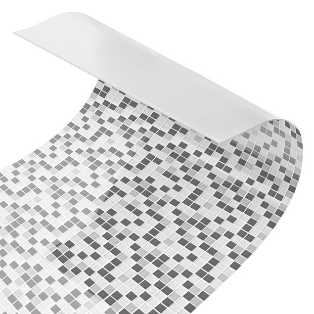 Küchenspritzschutz Mosaikfliesen Grau