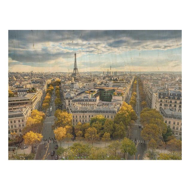 Holzbilder modern Nice day in Paris
