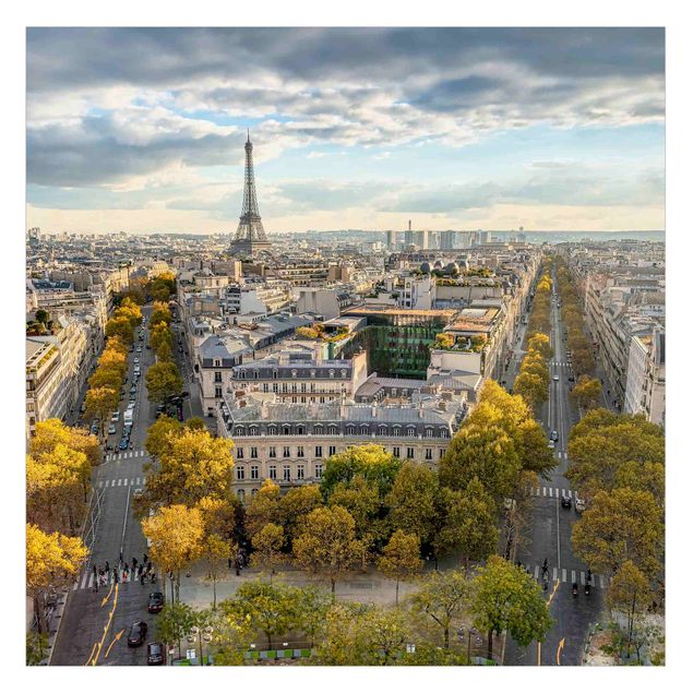 Selbstklebende Fensterbilder Nice day in Paris