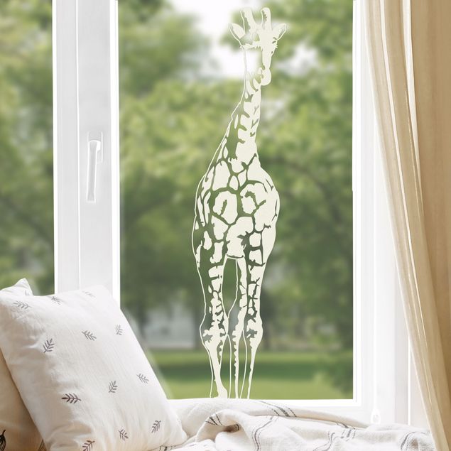 Fensterfolie Motiv Tiere No.TA1 Giraffe