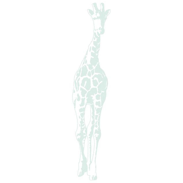 Fensterbild weiß No.TA1 Giraffe