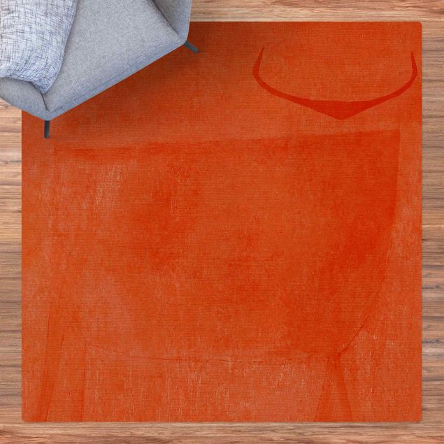 Teppiche Oranger Stier