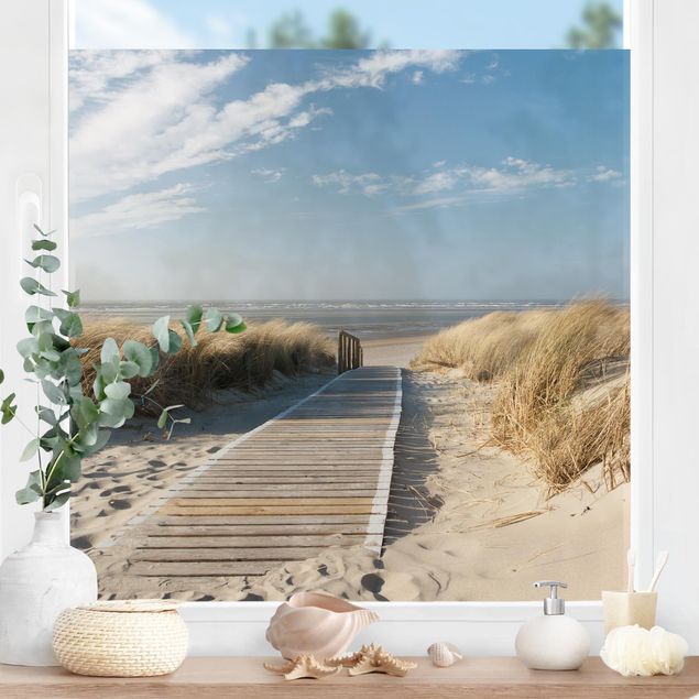 Fensterbilder Strand Ostsee Strand