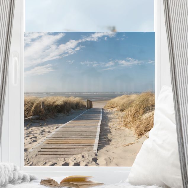 Fensterbilder Landschaft Ostsee Strand