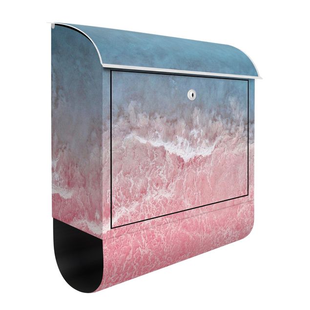 Briefkasten Natur Ozean in Pink