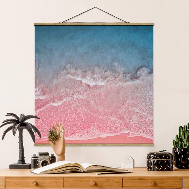 Bilder für die Wand Ozean in Pink