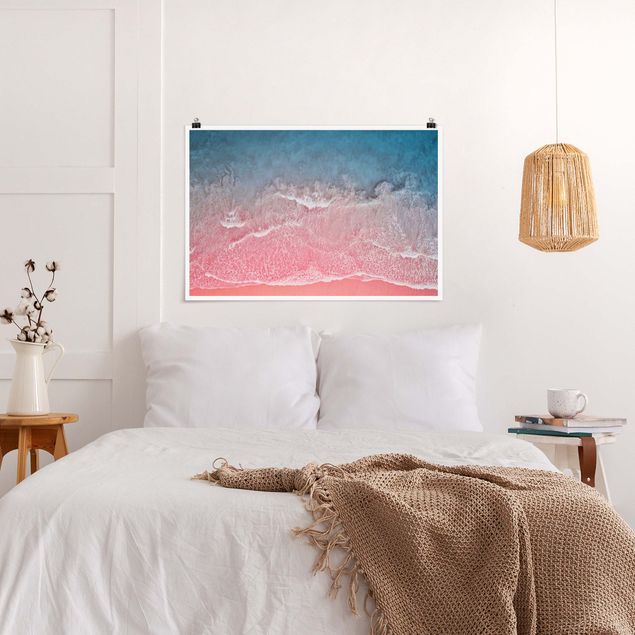 Bilder für die Wand Ozean in Pink