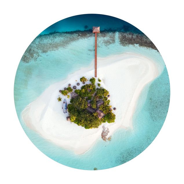 grosser Teppich Ozeanparadies Malediven