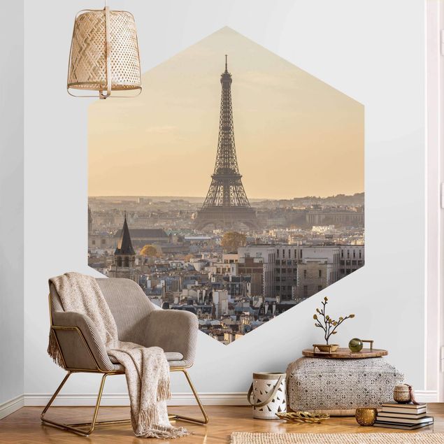 Moderne Tapeten Paris im Morgengrauen