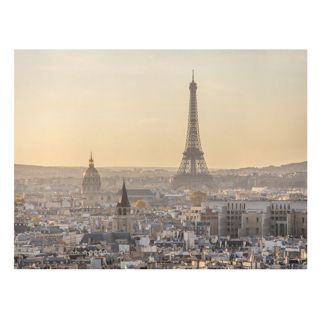 Bilder für die Wand Paris im Morgengrauen