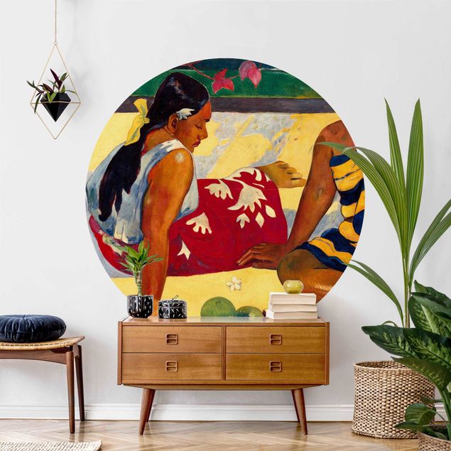 Tapeten rund Paul Gauguin - Frauen von Tahiti