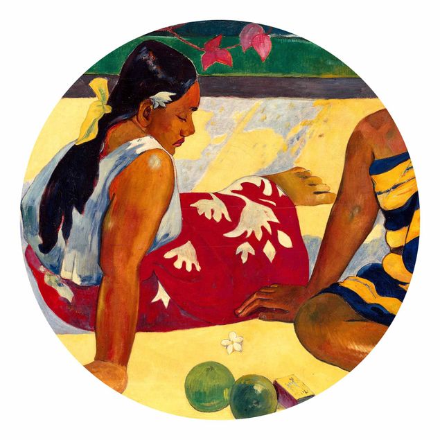 Fototapete modern Paul Gauguin - Frauen von Tahiti