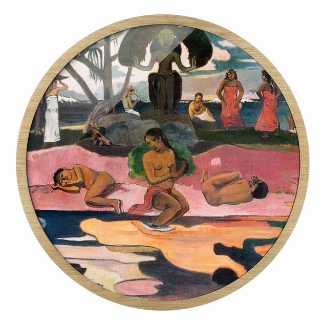 Gerahmte Bilder Natur Paul Gauguin - Gottestag