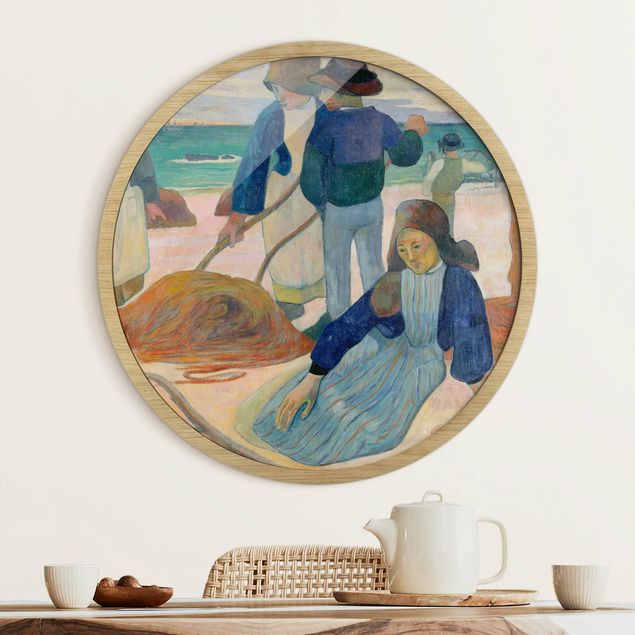 Runde Bilder Paul Gauguin - Tangsammlerinnen