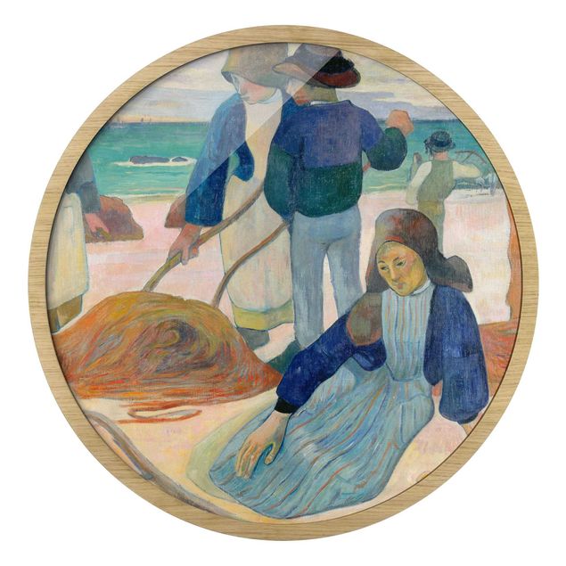 Kunstdrucke mit Rahmen Paul Gauguin - Tangsammlerinnen