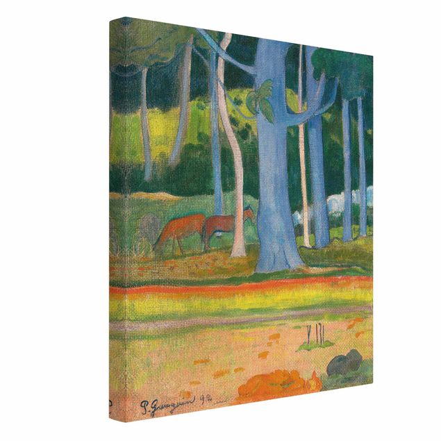 Wandbilder Wald Paul Gauguin - Waldlandschaft