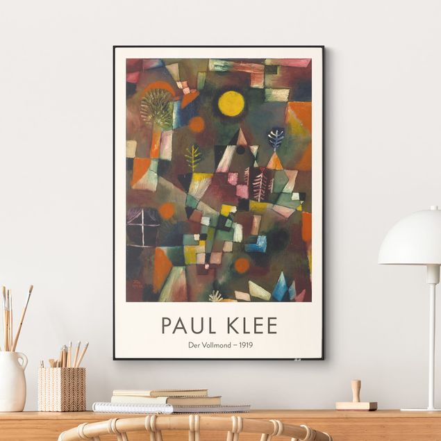 Abstrakte Bilder Paul Klee - Der Vollmond - Museumsedition