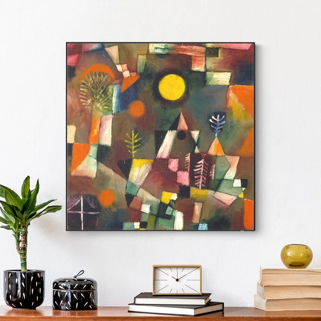 Abstrakte Kunst Bilder Paul Klee - Der Vollmond