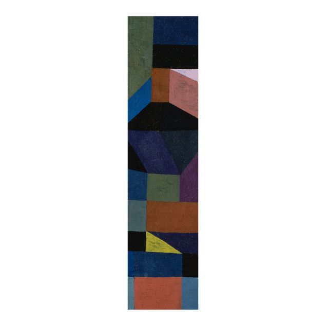 Abstrakte Kunst Bilder Paul Klee - Feuer bei Vollmond