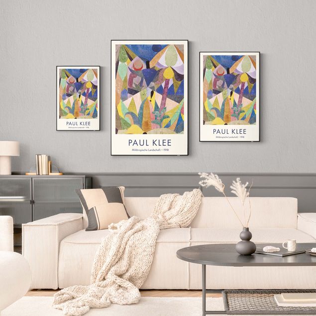 Wechselbilder Paul Klee - Mildtropische Landschaft - Museumsedition