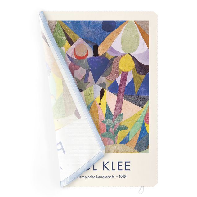 Bilder für die Wand Paul Klee - Mildtropische Landschaft - Museumsedition