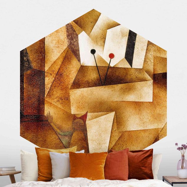 Abstrakte Bilder Paul Klee - Paukenorgel