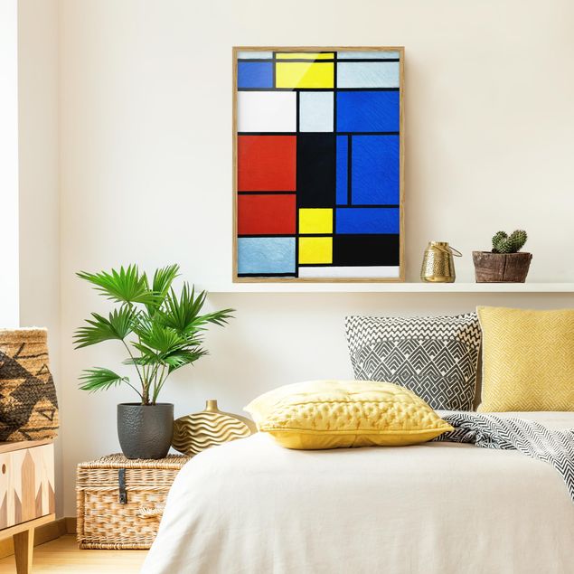 Wandbilder abstrakt Piet Mondrian - Tableau No. 1