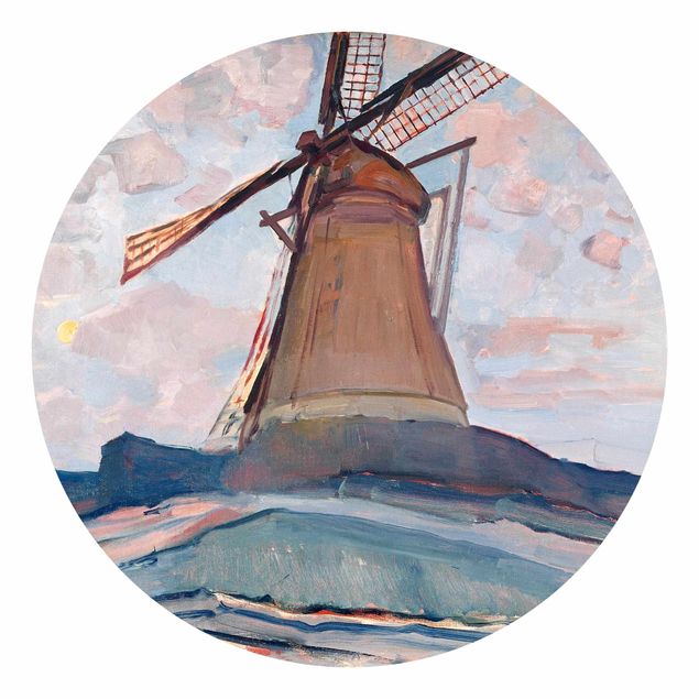 Tapeten Piet Mondrian - Windmühle
