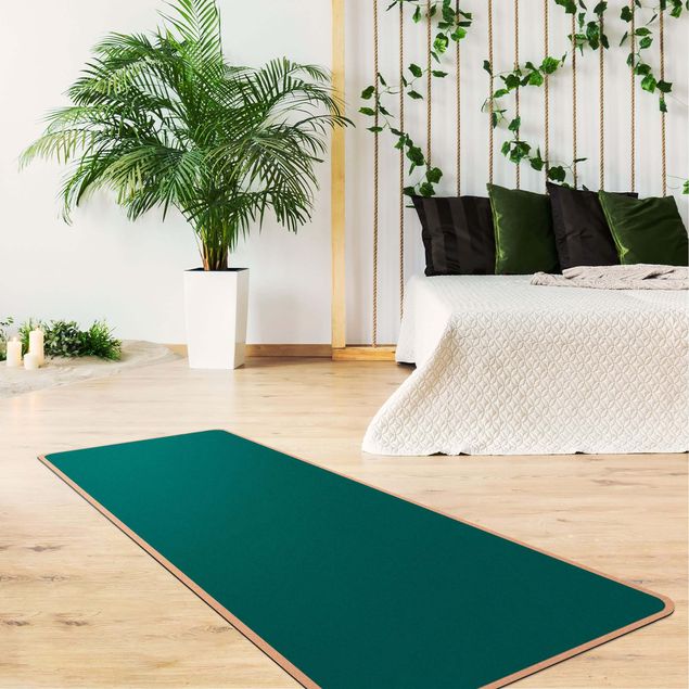 Moderne Teppiche Piniengrün