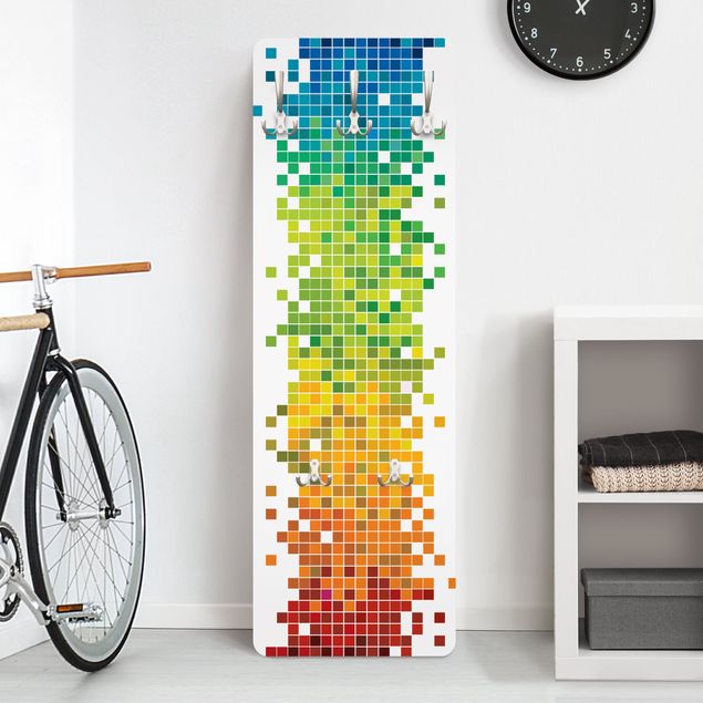 Kindergardeorben Pixel-Regenbogen
