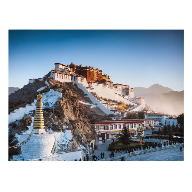 Schöne Leinwandbilder Potala Palast in Tibet