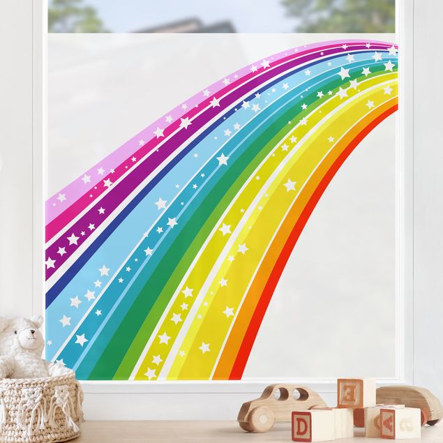 Fensterfolie Regenbogen Rainbow