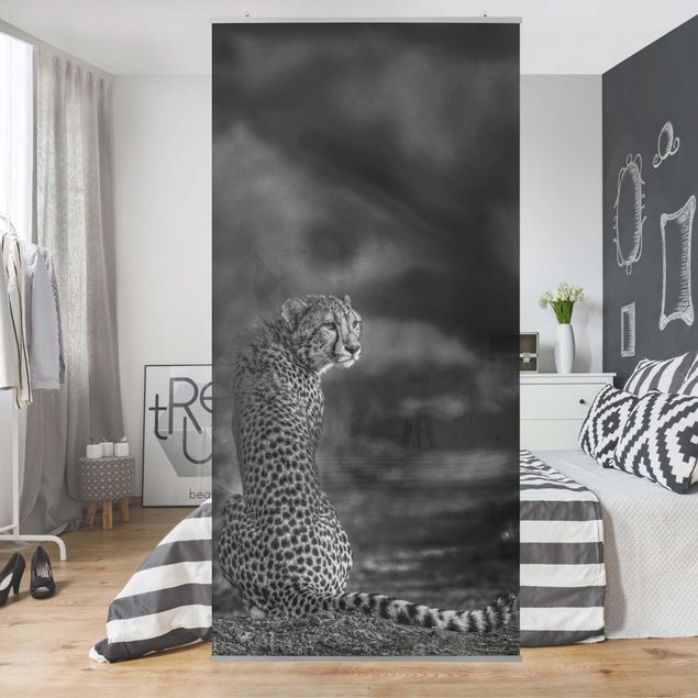 Raumteiler - Gepard in der Wildness - 250x120cm