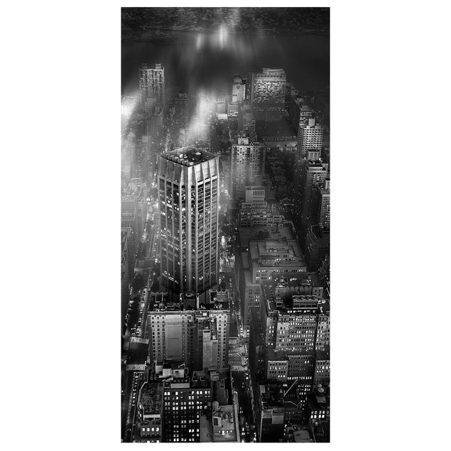 Raumteiler - Sonnenlicht über New York City - 250x120cm