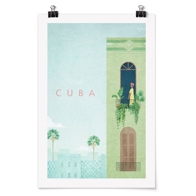 Henry Rivers Bilder Reiseposter - Cuba