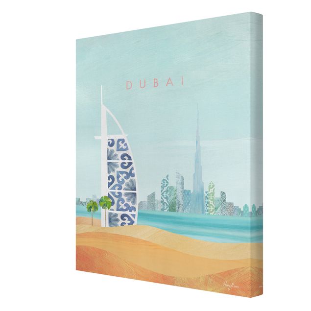 Henry Rivers Bilder Reiseposter - Dubai