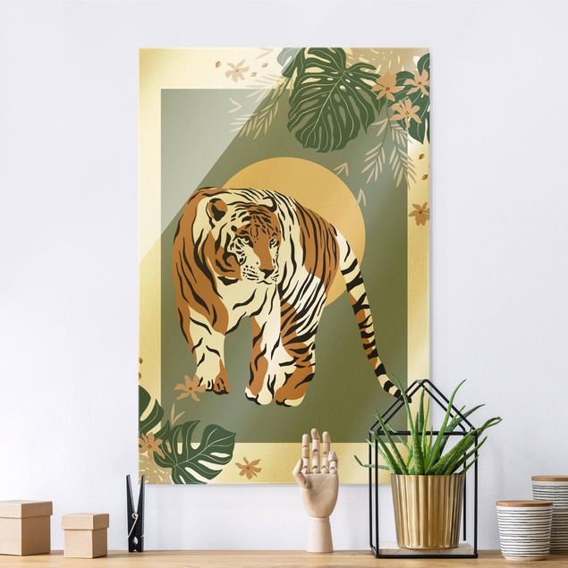 Wandbilder Tiere Safari Tiere - Tiger