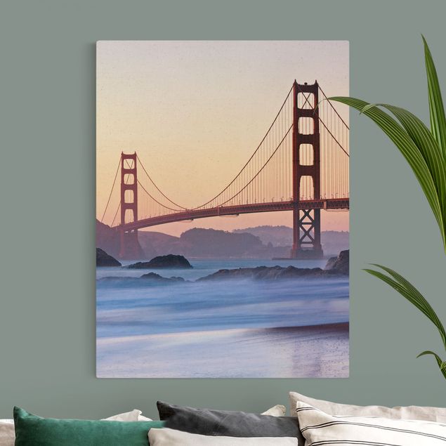 Leinwandbilder Skyline San Francisco Romance