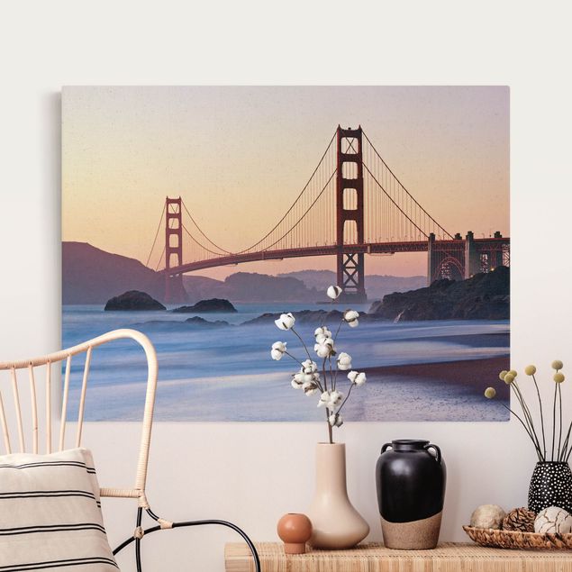 Leinwandbilder Skyline San Francisco Romance