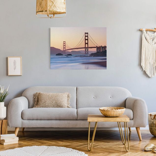 Leinwandbilder Wohnzimmer modern San Francisco Romance
