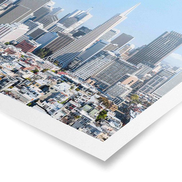 Poster - San Francisco Skyline - Querformat 3:2