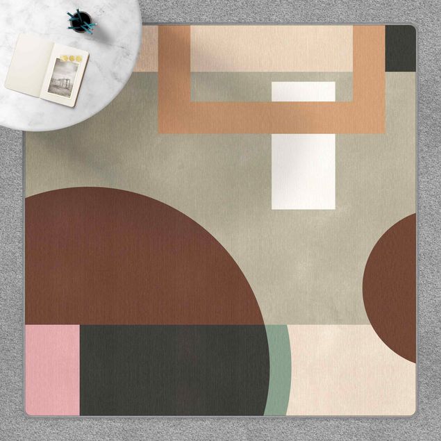 Teppich abstrakt Sanfte Moderne